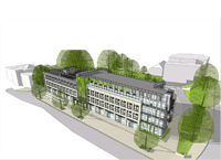 Business Hub - Ariel View
